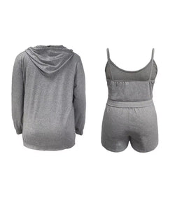 Three-piece tracksuit