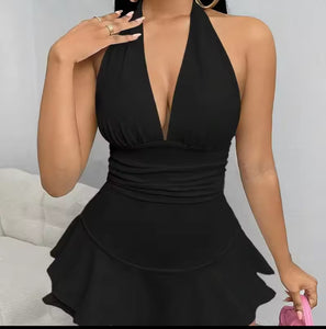 Black tennis dress