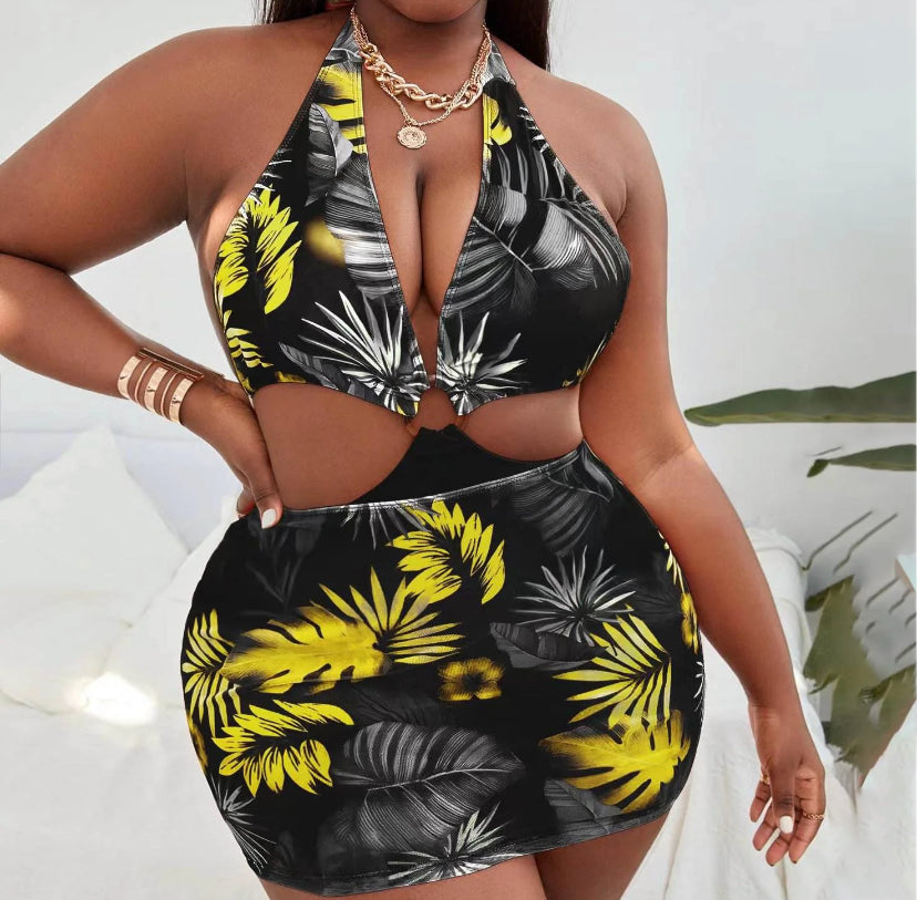 Plus size bathing suit