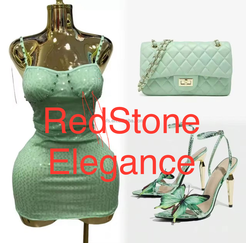 Turquoise Dress