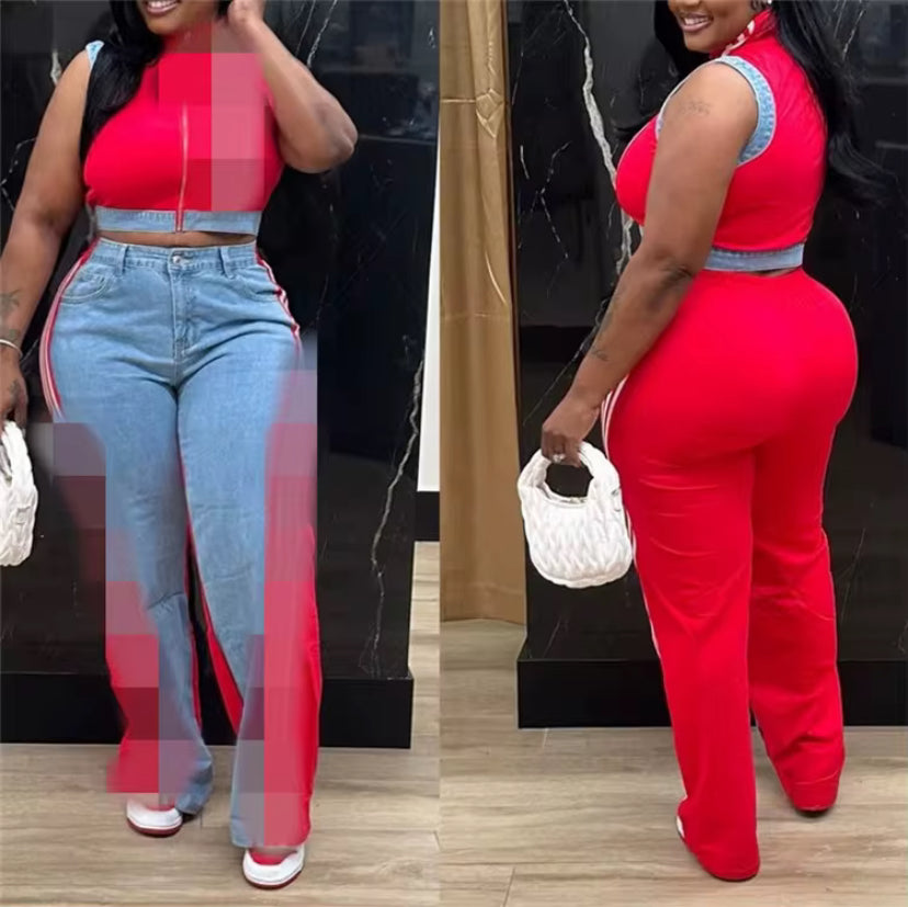 Two-piece pants set