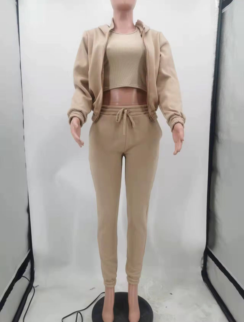 ✨ 3-Piece Ribbed Lounge Set ✨